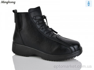 Купить Черевики жіночі 2323 Minghong чорний