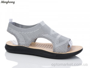 Купить Босоніжки жіночі 2327-5 Minghong сірий