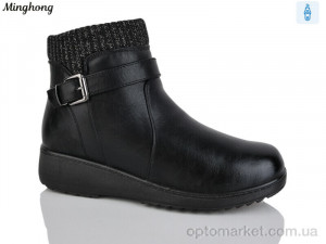 Купить Черевики жіночі 2327 Minghong чорний
