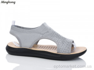 Купить Босоніжки жіночі 2330-5 Minghong сірий