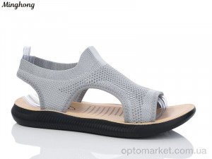 Купить Босоніжки жіночі 2332-5 Minghong сірий