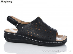 Купить Босоніжки жіночі 2339-1 Minghong чорний