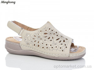 Купить Босоніжки жіночі 2339-3 Minghong сірий