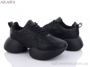 Купить Кросівки жіночі 2351-1 піна Ailaifa чорний