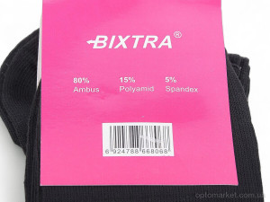 Шкарпетки жіночі 236B (02089) black Bixtra чорний  оптом от Optomarket