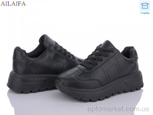 Купить Кросівки жіночі 2387-1 піна Ailaifa чорний
