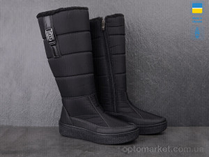 Дутики жіночі 239 чорний Paolla чорний  оптом от Optomarket