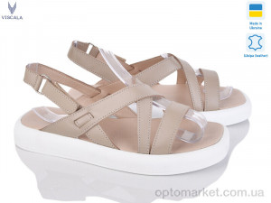 Купить Босоніжки жіночі 23938 беж.ш. Viscala бежевий