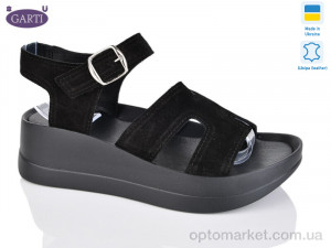 Купить Босоніжки жіночі 2394 чорний замш Garti чорний