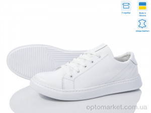 Купить Кросівки чоловічі 24-134 б.ш. Crossav білий