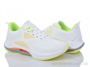 Купить Кросівки жіночі 24-155 white-green Violeta білий