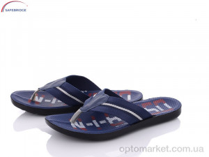 Купить Шльопанці чоловічі 24-B5127E dark-blue Oscar синій