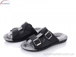 Купить Шльопанці чоловічі 24-Ш5509E black Oscar чорний