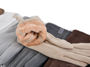 Рукавички жіночі 24003-4 mix Apolo мікс  оптом от Optomarket