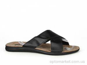 Купить Шльопанці чоловічі 2402-2 black Demur чорний