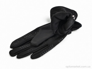 Рукавички дитячі 2407-3 black A.idas чорний  оптом от Optomarket