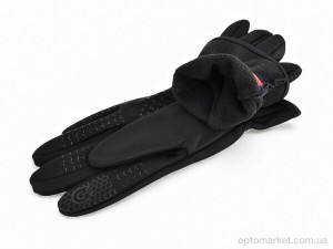 Рукавички дитячі 2407-4 black RuBi чорний  оптом от Optomarket
