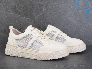 Кросівки жіночі 24090-3 Jessica бежевий  оптом от Optomarket