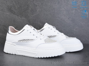 Кросівки жіночі 24091-2 Jessica білий  оптом от Optomarket