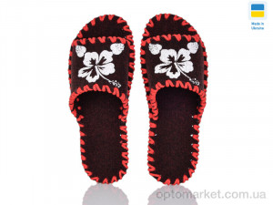 Купить Капці жіночі 242W бордо Vends бордовий
