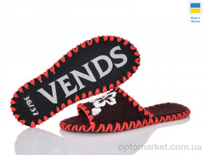 Капці жіночі 242W бордо Vends бордовий  оптом от Optomarket