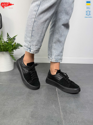 Кросівки жіночі 245 чёр .з. ARTO чорний  оптом от Optomarket