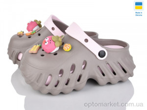 Купить Крокси жіночі 24505-395A Luck Line коричневий