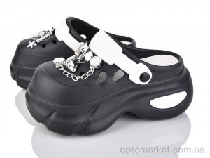 Купить Крокси жіночі 24506-361C Luck Line чорний