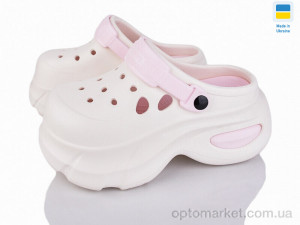 Купить Крокси жіночі 24506-389 Luck Line бежевий