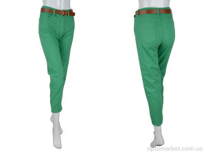Джинси жіночі 2482 green Blue Hill зелений  оптом от Optomarket