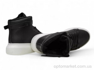 Черевики жіночі 248RA2251 чорно-білий Massmag чорний  оптом от Optomarket