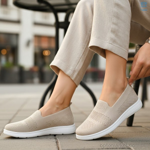 Сліпони жіночі 2502-3 Kulada-UCSS-MD бежевий  оптом от Optomarket