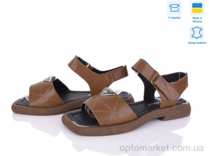 Купить Босоніжки жіночі 2509-28 Tamei коричневий