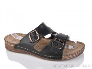 Купить Шльопанці чоловічі 251 black Oscar чорний