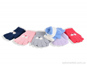 Рукавички дитячі 2514 (1-3) mix Rubi мікс  оптом от Optomarket