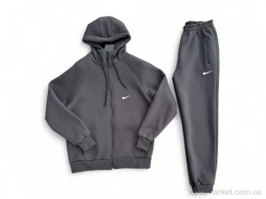 Спортивний костюм чоловічі 2515-3 d.grey N.ke сірий  оптом от Optomarket