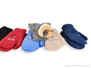 Рукавиці дитячі 2524 (2-3) mix Rubi мікс  оптом от Optomarket