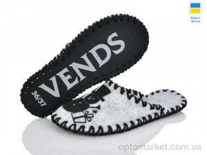 Капці жіночі 252W сірий Vends сірий  оптом от Optomarket