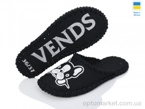 Купить Капці жіночі 253W чорний Vends чорний