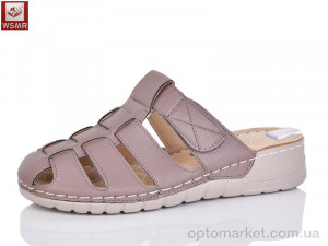 Купить Шльопанці жіночі 2540-8 WSMR коричневий