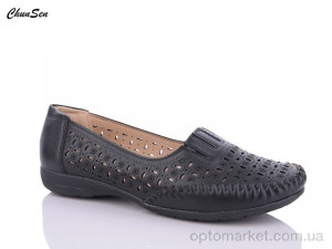Купить Мокасини жіночі 2559-1 Chunsen чорний