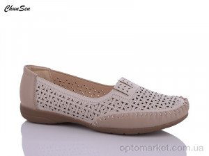 Купить Мокасини жіночі 2565-6 Chunsen бежевий