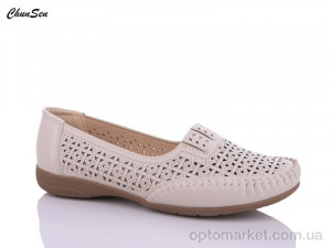 Купить Мокасини жіночі 2565-7 Chunsen бежевий