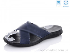 Купить Шльопанці чоловічі 257 T.mmy hilfiger синій