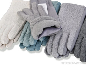 Рукавички жіночі 262-01 mix Yue мікс  оптом от Optomarket