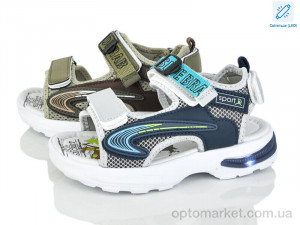 Купить Сандалі дитячі 2630-1B LED mix B&G мікс