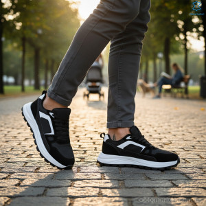 Кросівки чоловічі 2661-3 MD чорний  оптом от Optomarket