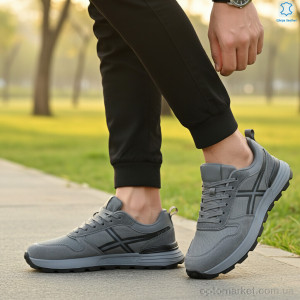 Кросівки чоловічі 2662-5 MD сірий  оптом от Optomarket
