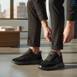Кросівки чоловічі 2665-2 MD чорний  оптом от Optomarket