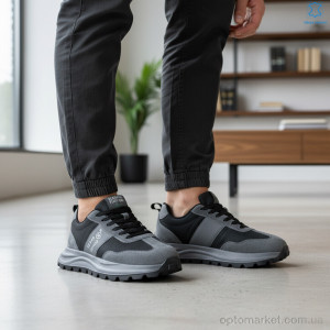 Кросівки чоловічі 2665-5 MD сірий  оптом от Optomarket